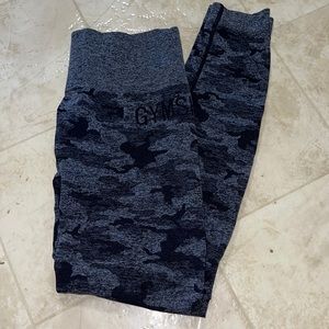 Black Camo Gymshark leggings
